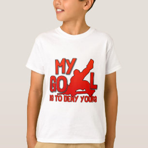 T-shirt Mon but, gardien de but d'hockey
