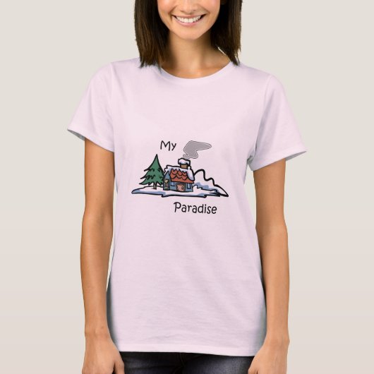 T-shirt Mon Cabine Paradise (Devant)