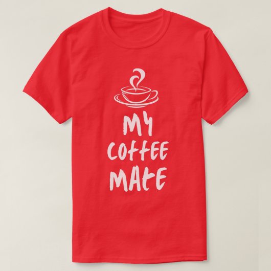 T-shirt Mon café Mate 2 (Design devant)