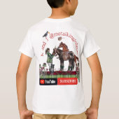 T-SHIRT MON CANAL DE TUBE (Dos)