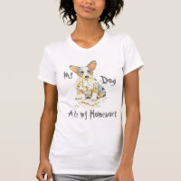 Mon Cardigan Welsh Corgi a mangé mes devoirs
