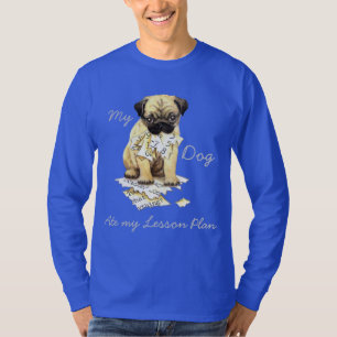T-shirt Mon carlin a mangé mon plan de cours