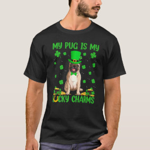 T-shirt Mon Carlin Est Mes Charmants Lucky Carlin Chien Sa