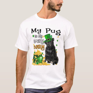 T-shirt Mon Carlin Est Mon Chic Charme Chaud Mignonne Chie