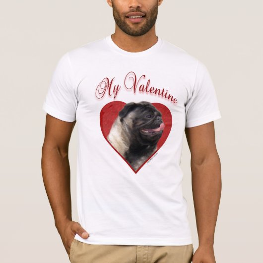 T-shirt Mon Carlin Valentine (Devant)