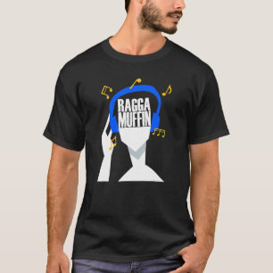T-shirt Mon casque ne joue que Raggamuffin