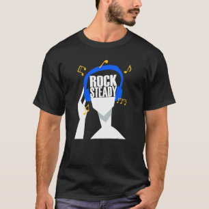 T-shirt Mon casque ne joue que Rockstable