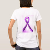 T-shirt Mon cerveau est trop grand pour mon crâne, (confus (Dos)