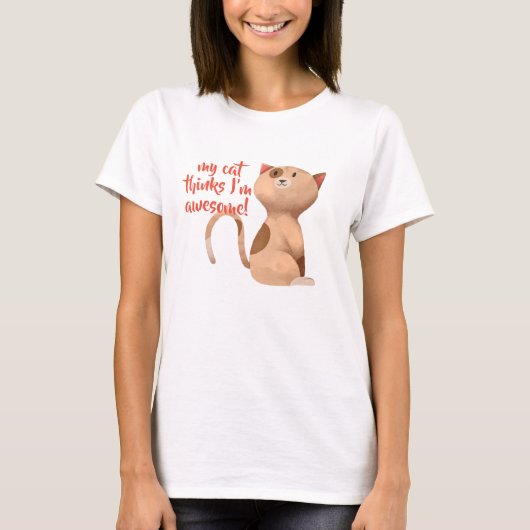 T-shirt Mon chat (Devant)