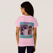 T-Shirt mon chat est ma valentine (Dos entier)