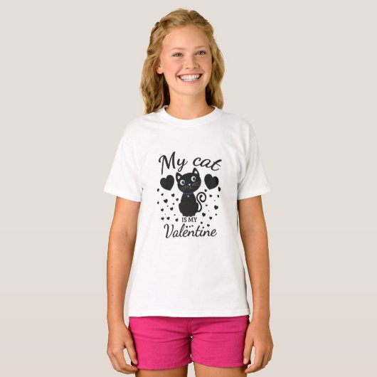 T-shirt Mon Chat Est Mon Chat (Devant entier)