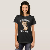 T-shirt Mon chat est plus intelligent que vous, drôle mème (Devant entier)