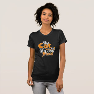 T-shirt Mon chat mon meilleur ami