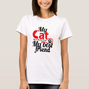 T-shirt mon chat mon meilleur ami