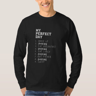 T-shirt Mon Chef De Jour Parfait Hobby Cooker Pastime Sayi
