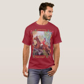T-shirt mon cheval de coeur conception unique (Devant entier)