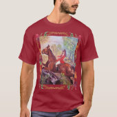 T-shirt mon cheval de coeur conception unique (Devant)