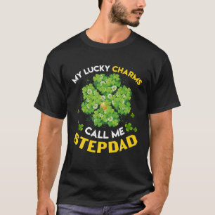 T-shirt Mon Chic Charms M'Appelle Stepdad Patricks Day