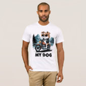 T-shirt Mon chien (Devant entier)