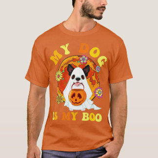 T-shirt Mon Chien Est Boo Drôle Propriétaire Chien Boo Gho
