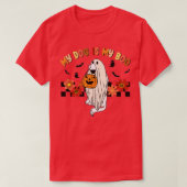 T-shirt Mon Chien Est Boo Drôle Propriétaire Chien Boo Gho (Design devant)