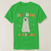 T-shirt Mon Chien Est Mon Boo Drôle Propriétaire Chien Boo (Design devant)
