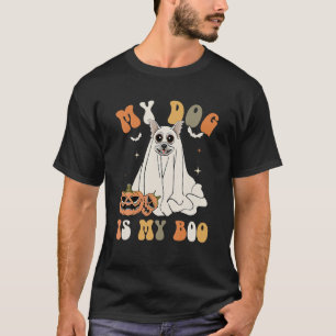 T-shirt Mon Chien Est Mon Chihuahua Citrouille Ghost Hallo