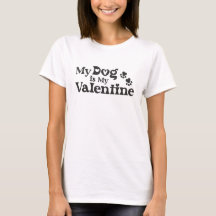 Mon chien est mon Valentin - Cœurs et pour les amo