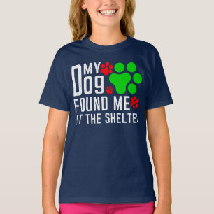 T-shirt Mon Chien M'A Trouvé Chez Les Amoureux de les chie