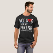 T-shirt Mon chien m'emmène (Devant entier)