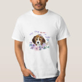 T-shirt Mon chien pense que je suis une illustration parfa (Devant)