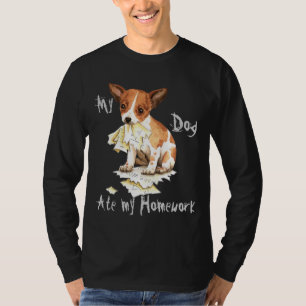 T-shirt Mon Chihuahua A Mangé Ma Maison