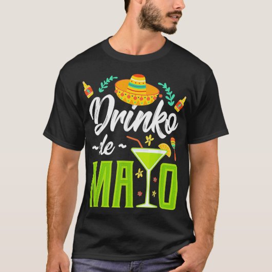 T-shirt Mon Cinco De Mayo Drôle Design (Devant)