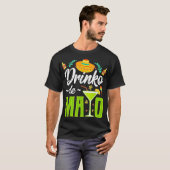 T-shirt Mon Cinco De Mayo Drôle Design (Devant entier)