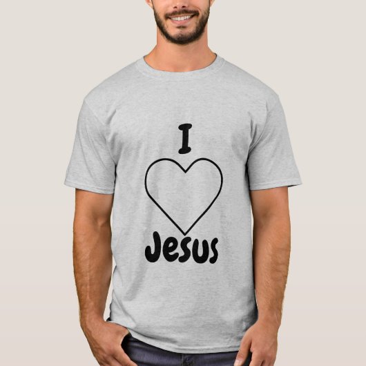 T-shirt Mon coeur appartient à Jésus (Devant)