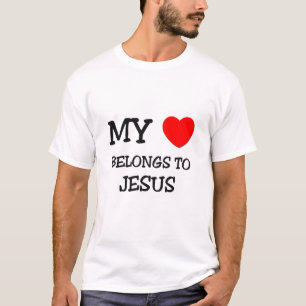 T-shirt Mon coeur appartient à Jésus