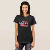 T-shirt Mon coeur appartient à un arbitre (Devant entier)