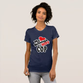 T-shirt Mon coeur appartient à une cannette de fil chaude (Devant entier)