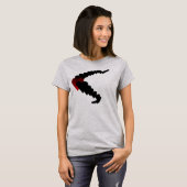 T-shirt Mon coeur battant (Devant entier)