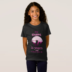 T-Shirt Mon coeur est à toi et sera toujours