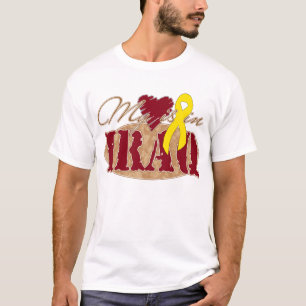T-shirt Mon coeur est en Irak
