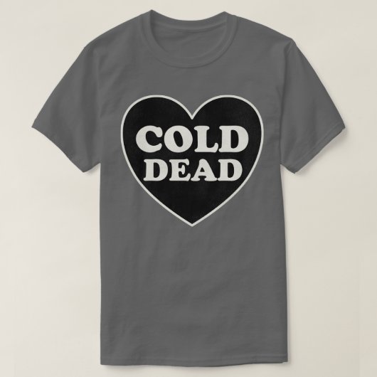 T-shirt Mon coeur froid (Design devant)