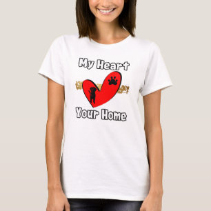 T-shirt Mon cœur, votre maison