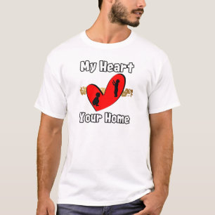 T-shirt Mon cœur, votre maison
