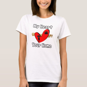 T-shirt Mon cœur, votre maison