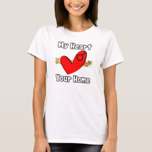 T-shirt Mon cœur, votre maison