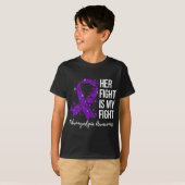 T-shirt Mon combat contre la fibromyalgie 2 (Devant entier)