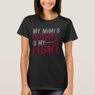 T-shirt Mon combat de Mimi est mon combat Anémie de la fau