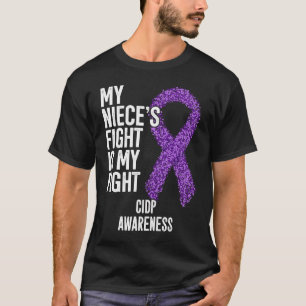 T-shirt Mon combat de nièce est ma lutte contre la sensibi
