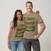 T-shirt Mon Compost ne pue pas Funny Gardener (Unisexe)